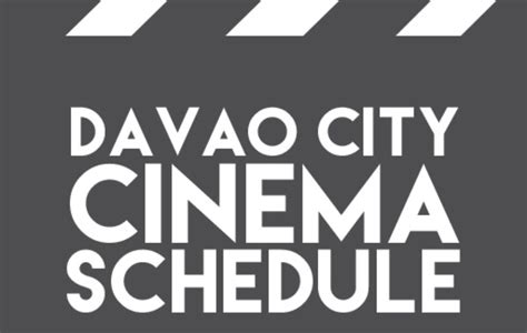 citygate cinema schedule|Davao City Cinema Schedule (Movie Schedule) .